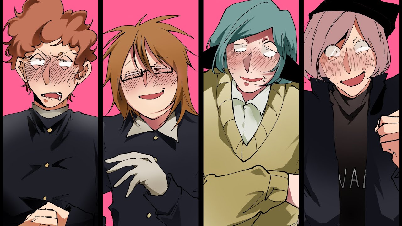 【ranfren】＋/♂（プ/ラ/ス/男/子）【手描き】
