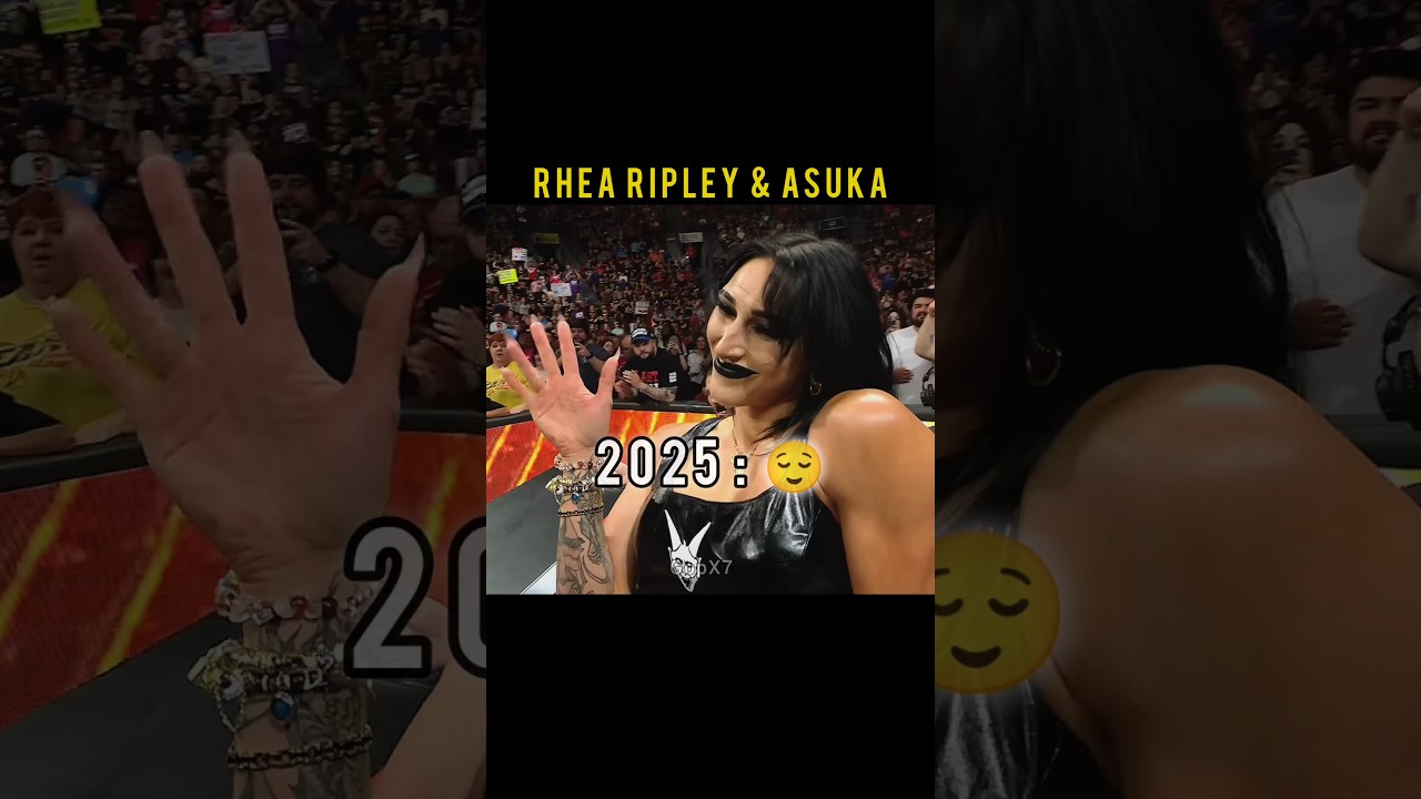 Rhea Ripley & Asuka 2021 vs 2025 😌 Edit