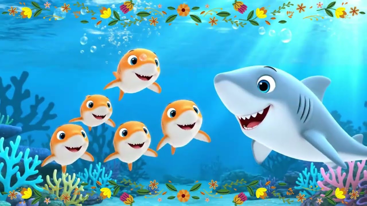 Cómo Nacen los Tiburones 🦈👶 | Video Largo para Niños y Bebés