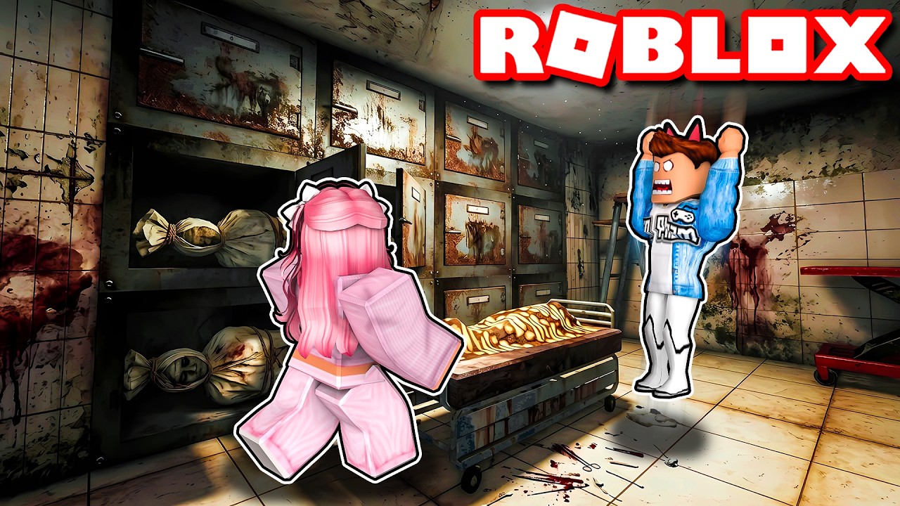 Roblox | MỘT ĐÊM LÀM VIỆC MA XUI QUỶ KHIẾN TẠI NHÀ XÁC CỦA KIA VÀ HANA - The Morgue Shift | KiA Phạm