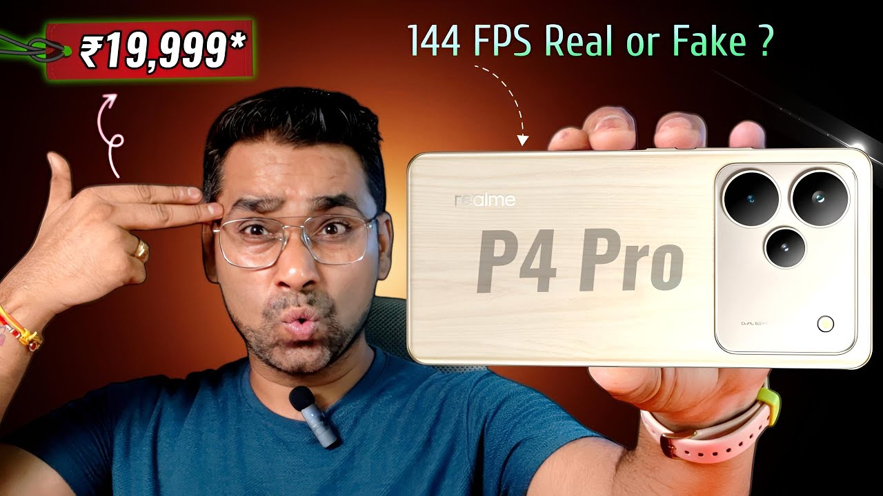 realme P4 Pro 144 FPS Gaming, Dual Chip Mobile Under 20k is Really Game Charger ?