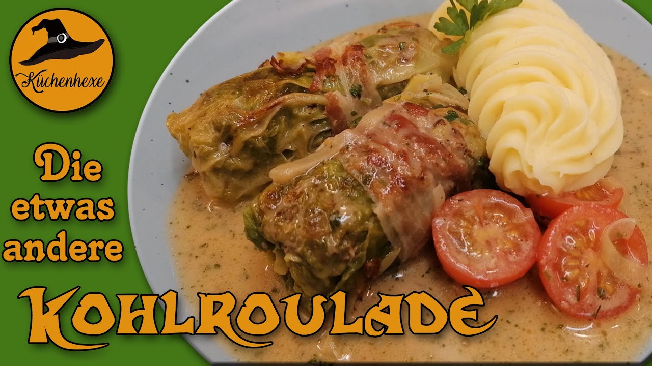 Die etwas andere Kohlroulade  bzw . Wirsingkohlroulade