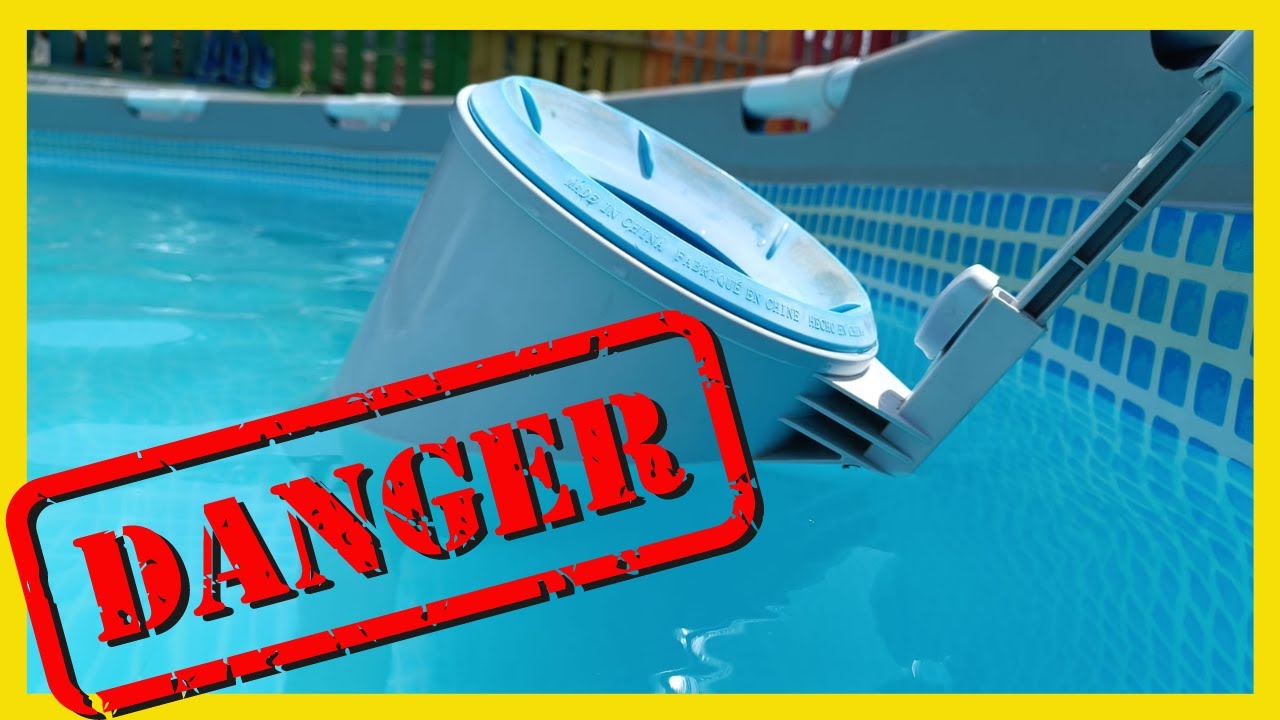 🔴 3 PELIGROS que no CONOCES del SKIMMER FLOTANTE para piscinas desmontables INTEX