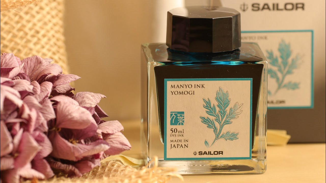 Sailor manyo yomogi - inchiostro test e review