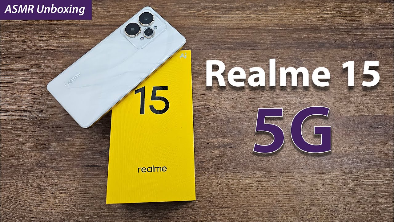 Realme 15 5G Unboxing | ASMR | V-Unbox