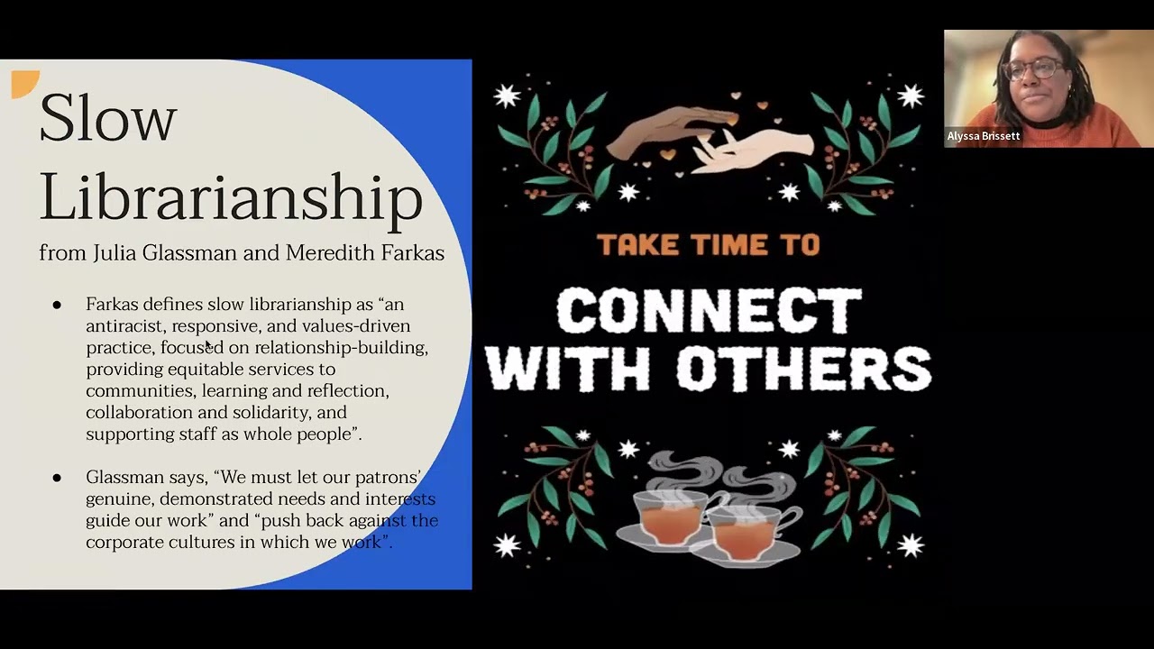 ACRL ULS PD Committee: Embracing Slow Library Management: Reflections On Leading With Care