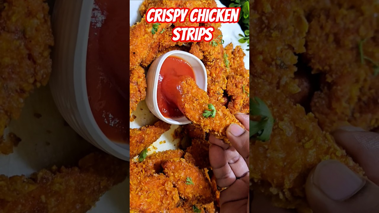 Crispy Chicken Sticks Recipe | Easy & Crunchy Chicken Snacks | Ramadan Special 🍗🔥