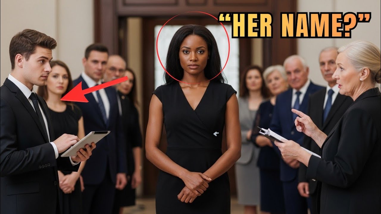 They Questioned a Black Woman at a Billionaire’s Funeral — Then Her Name Was Read