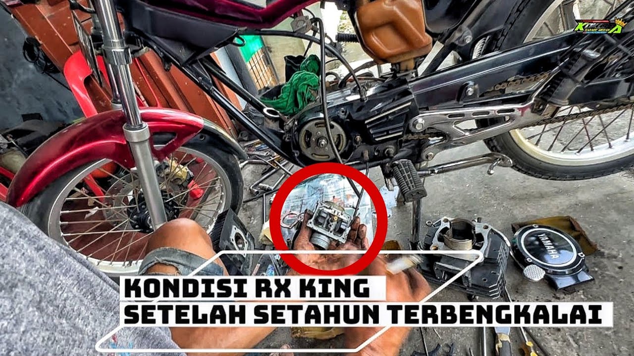SERVICE BESAR RX KING SETELAH SETAHUNAN TERBENGKALAI🙂‍↔️ - Kokoina Garage Medan