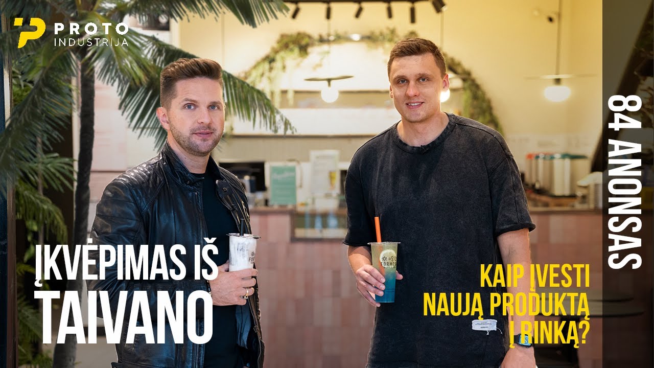 84 anonsas: Nupirkau įmonę, kurioje dirbu. Lietuvių elektronika naikintuvuose. Bubble tea kar&scaron;tligė.