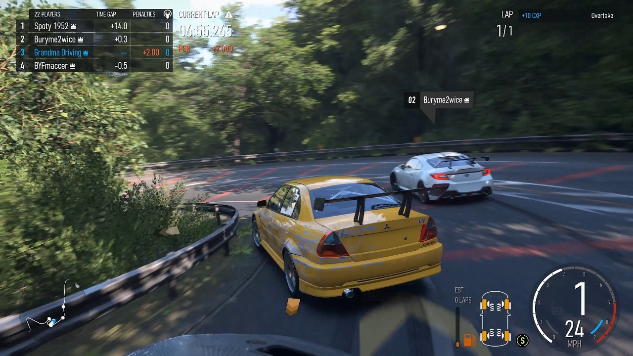 Mitsubishi Lancer Evo VI Fighting For Positions Through The Pack! (Forza Motorsport)