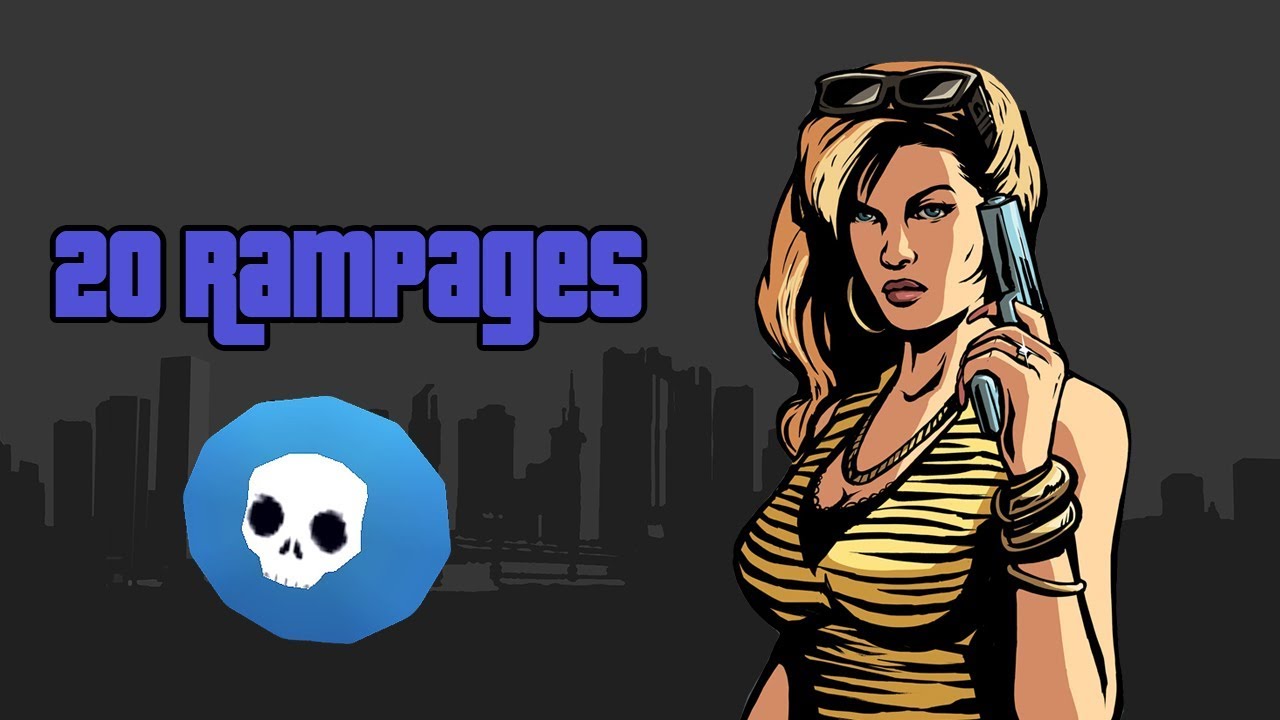 GTA: Liberty City Stories: 20 Буйств (20 Rampages)