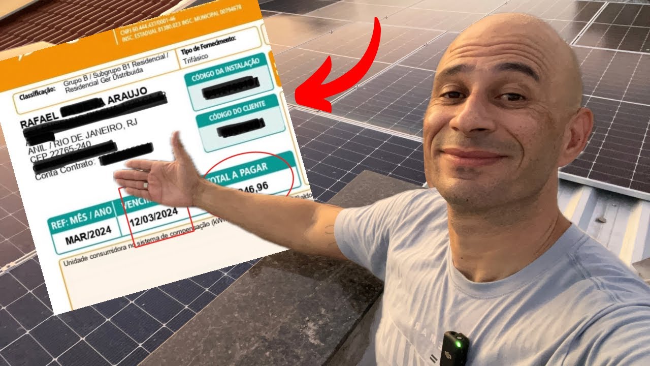 🔴 QUANTO GASTO POR MÊS de ENERGIA no BYD DOLPHIN para CARREGAR - energia solar