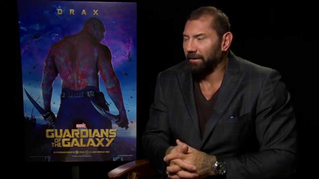 GUARDIANS OF THE GALAXY - Interview with Dave Bautista (Drax)