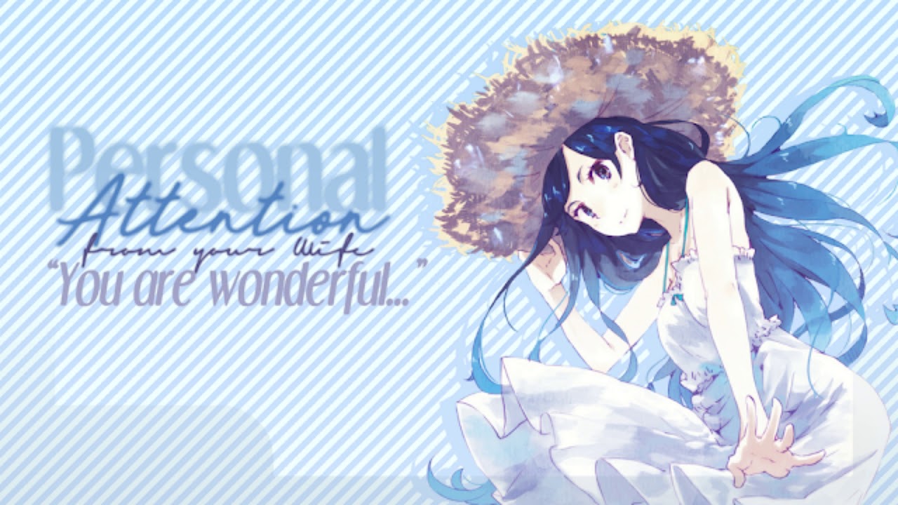 [ASMR/AUDIO RP] Personal Attention From Your Wife..