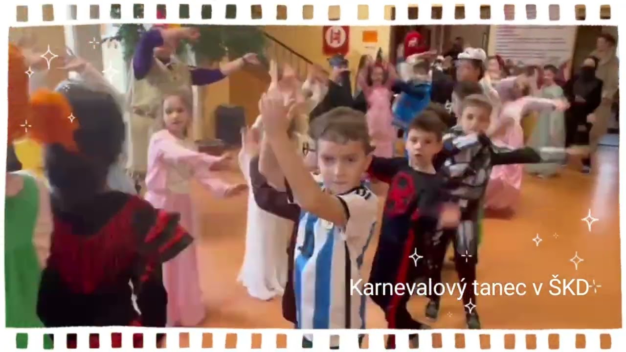 Karnevalový tanec v ŠKD 🤡🥳🤠