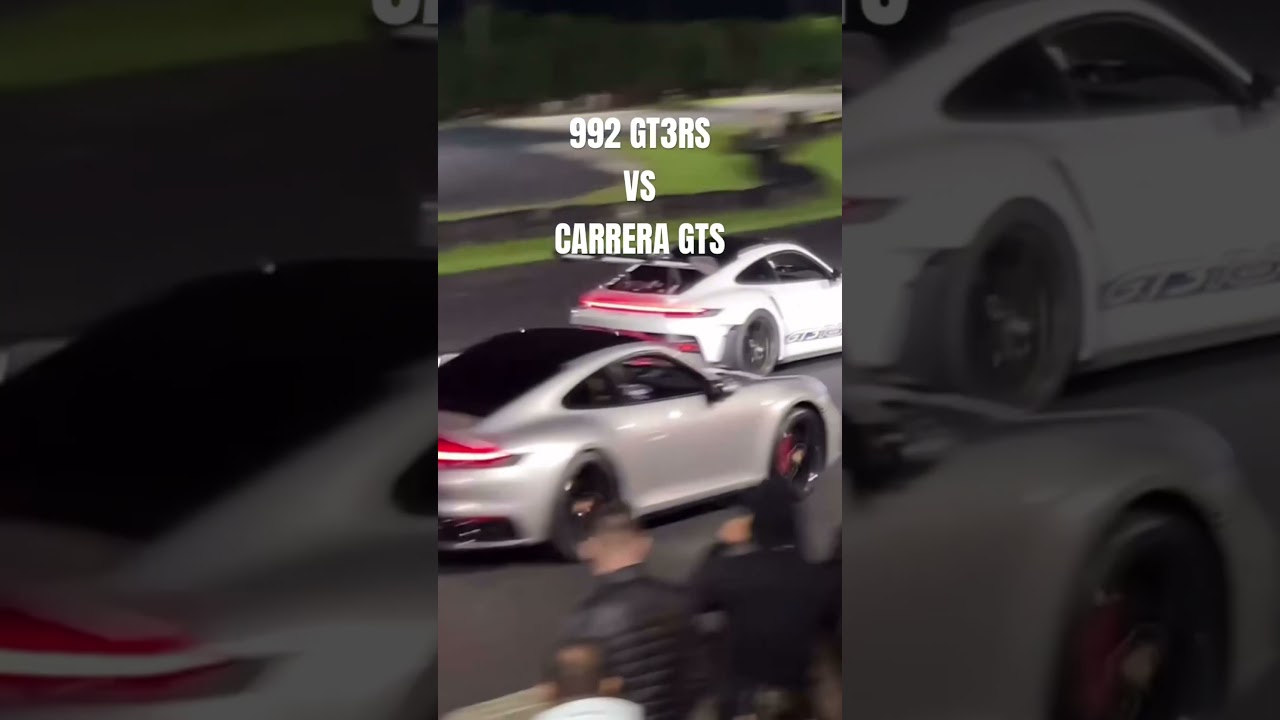 Porsche 911 Gt3RS VS CARRERA GTS 