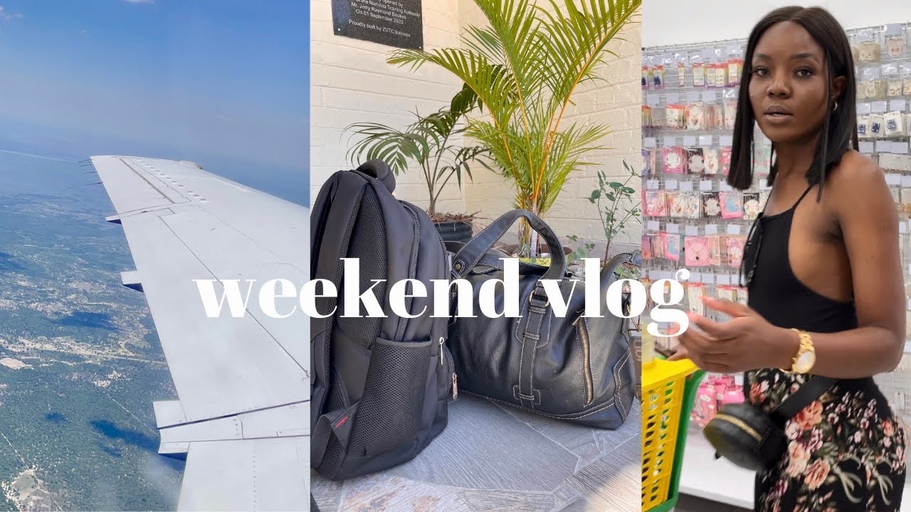 Weekend vlog | Catching flights, shopping, wedding preps and more