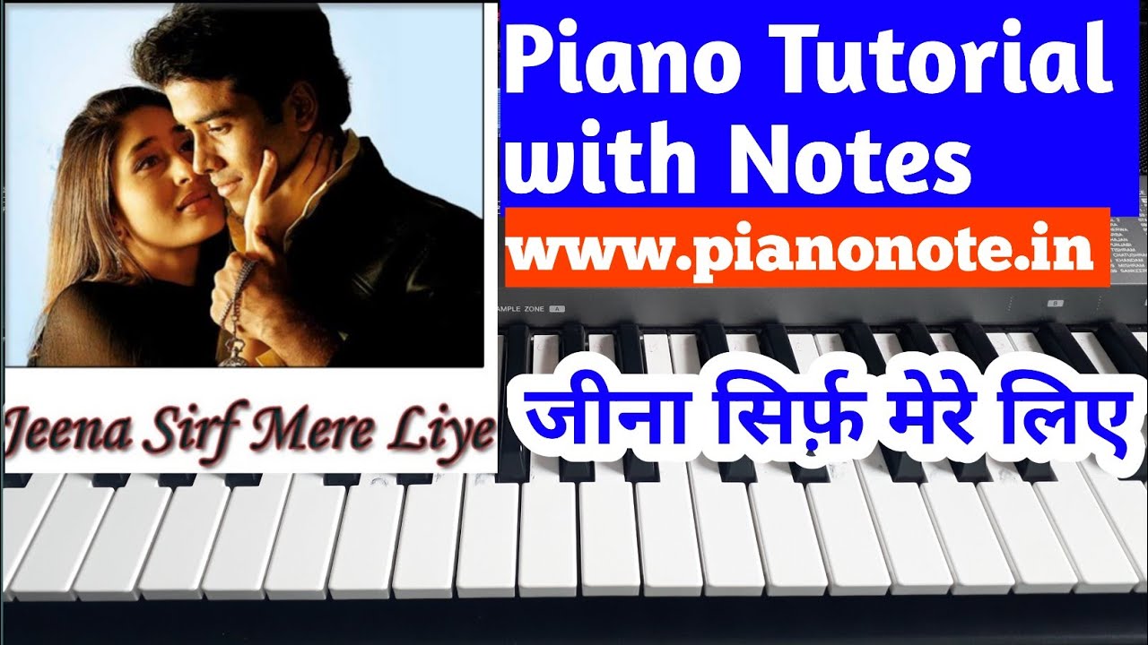 Jeena Sirf Mere Liye Piano Tutorial with Notes | Julius Murmu Keyboard | Pjtl | जीना सिर्फ़ मेरे लिए