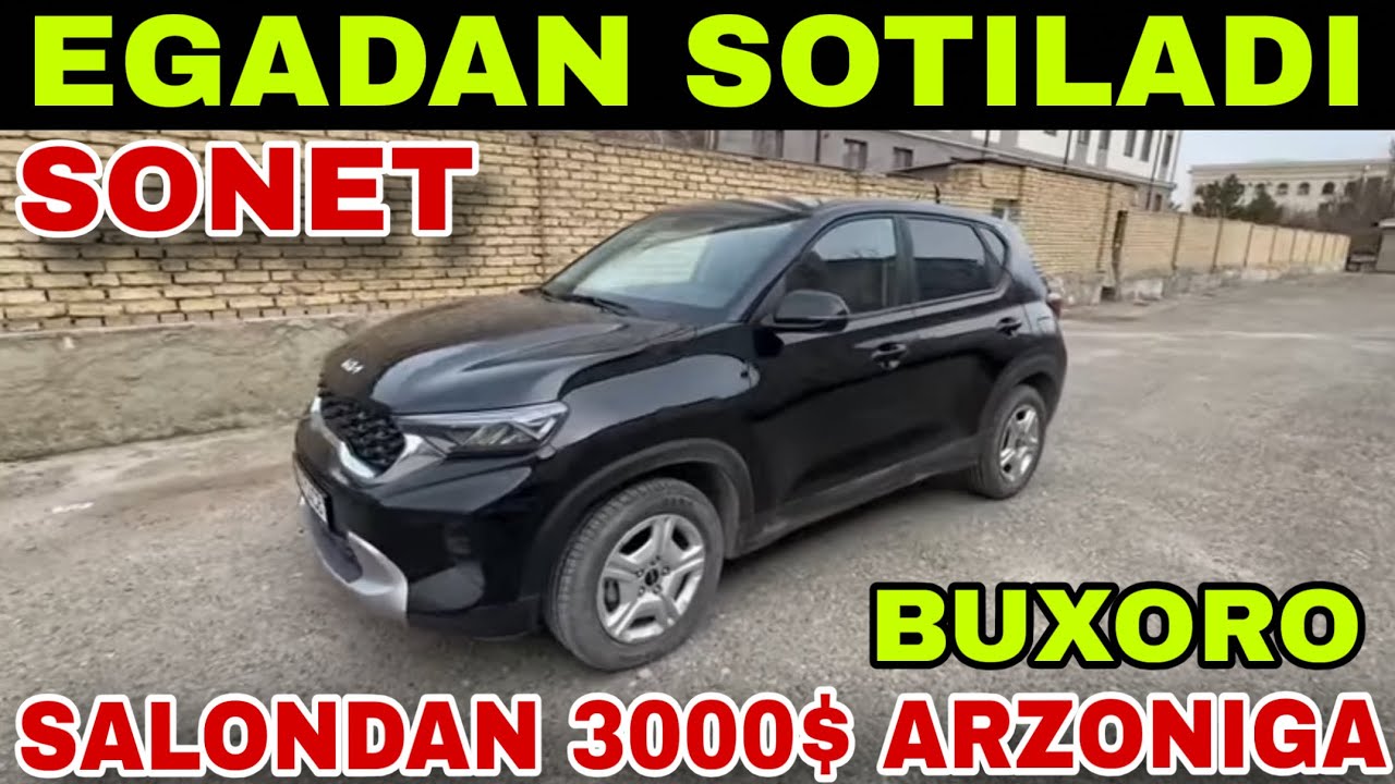 EGADAN ARZON NARXDA SOTILADI… KIA SONET MEXANIKA…