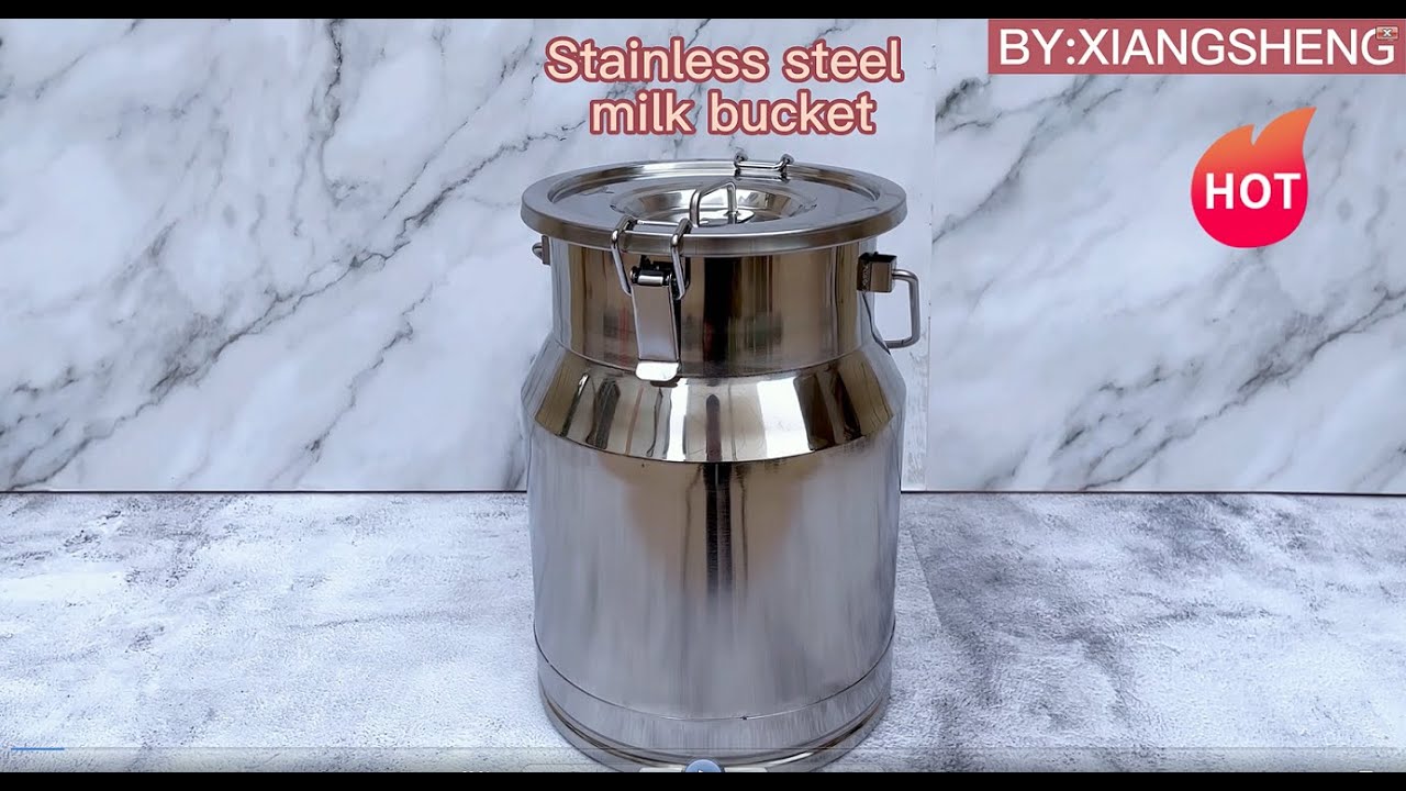 Direct factory supply Stainless steel milk bucket