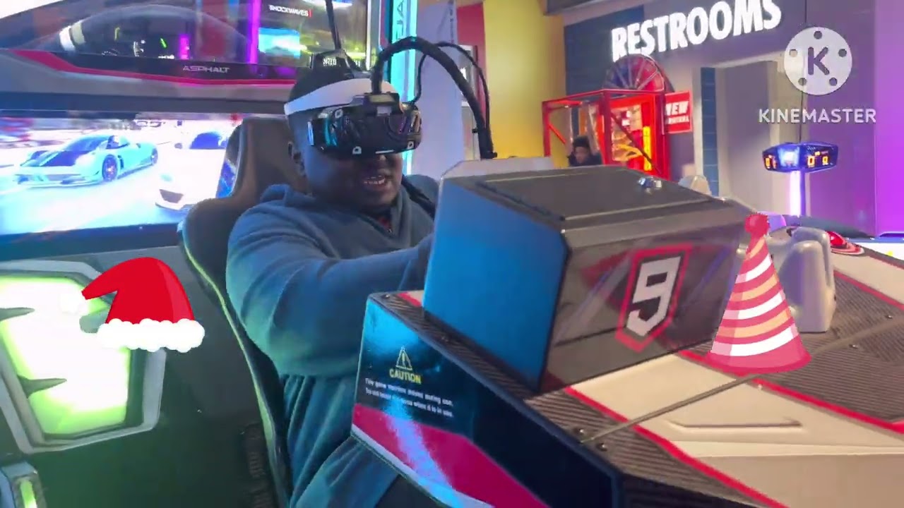 First Amusement Game Day: Playing the Asphalt CR Racing Game at Round 1 at Arrowhead
