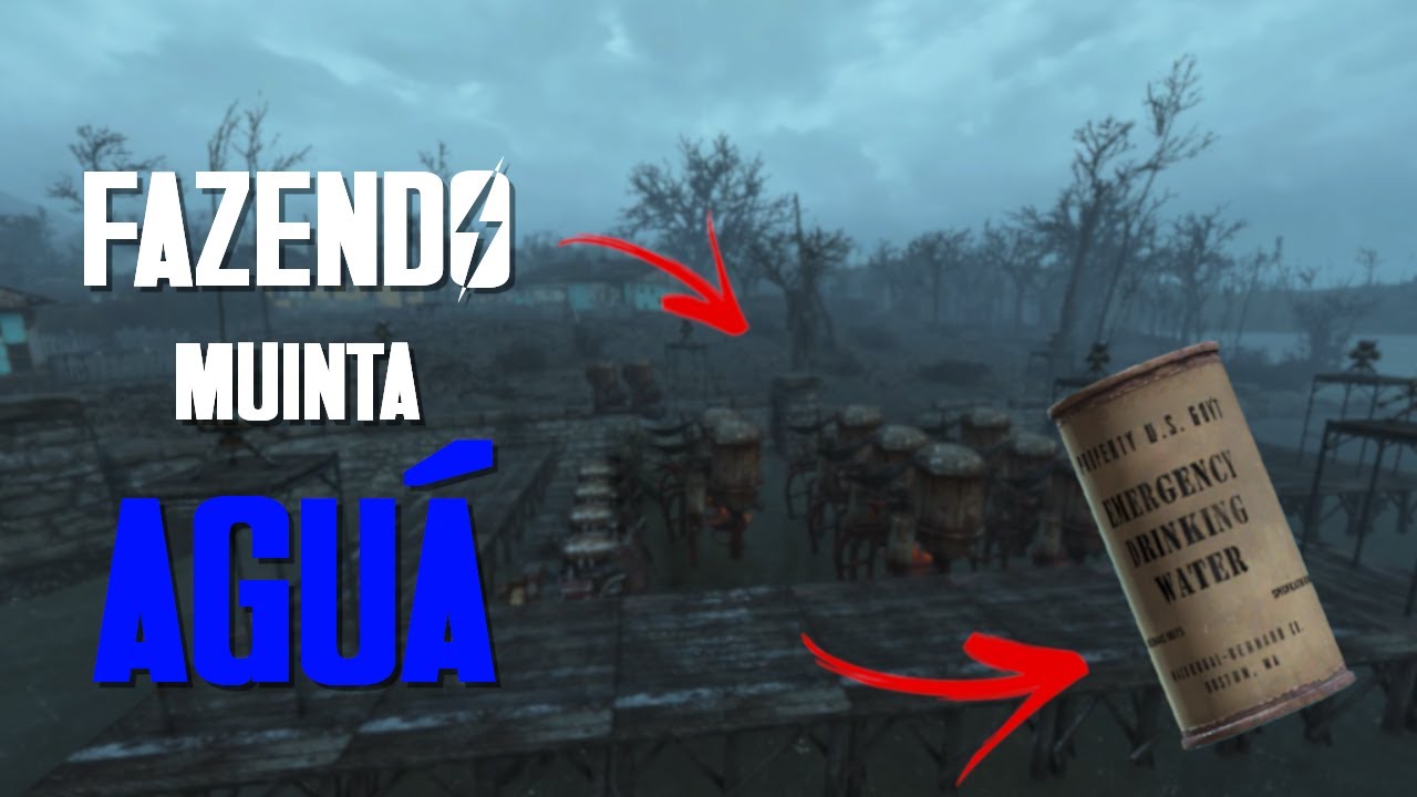 Construindo uma farm de água - Fallout 4
