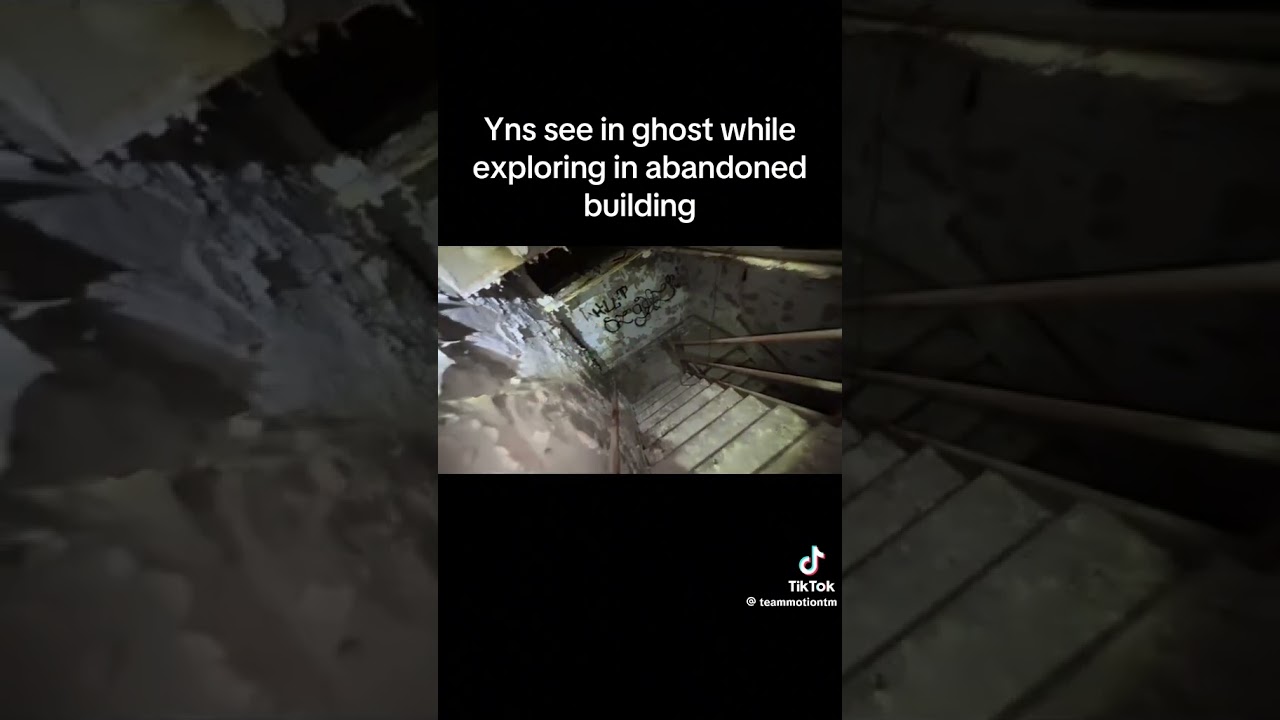 Yns see a ghost #like #subscribe #abandoned #hood
