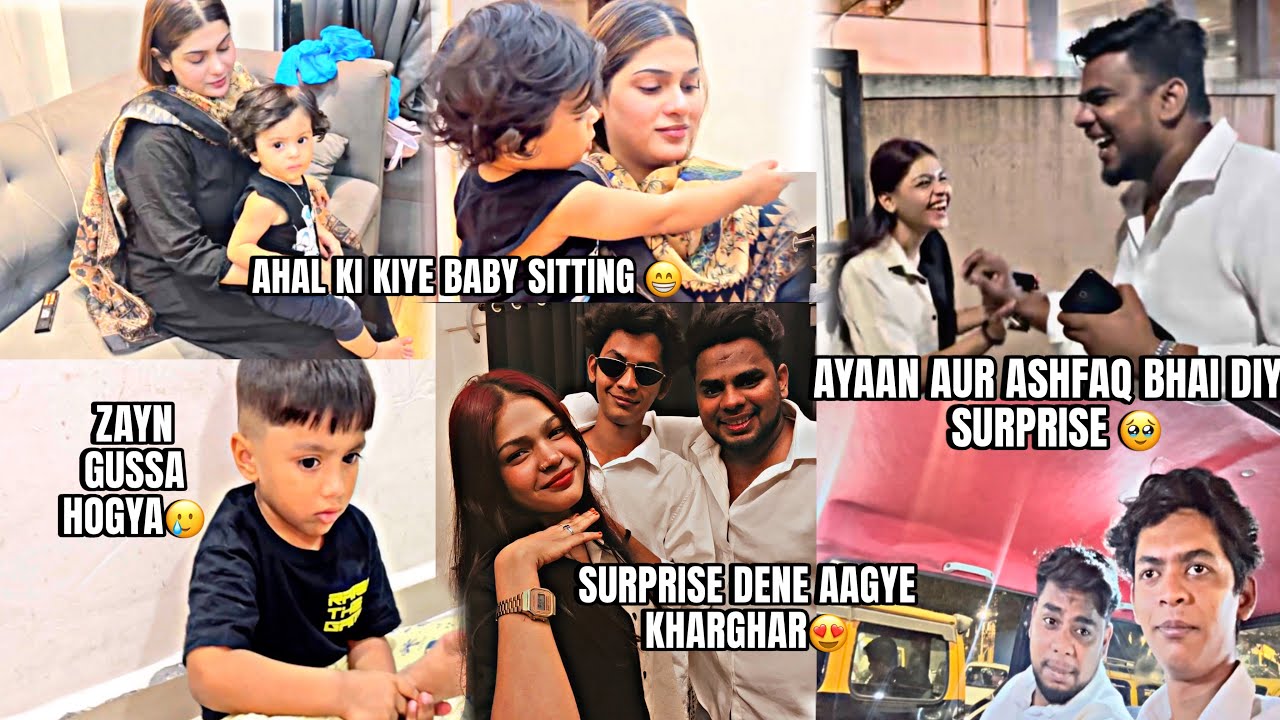 DIDI SE MILNE GYE KHARGHAR 😍 | AHAL KI KIYE BABY SITTING 😁 | SARAH’S VLOG