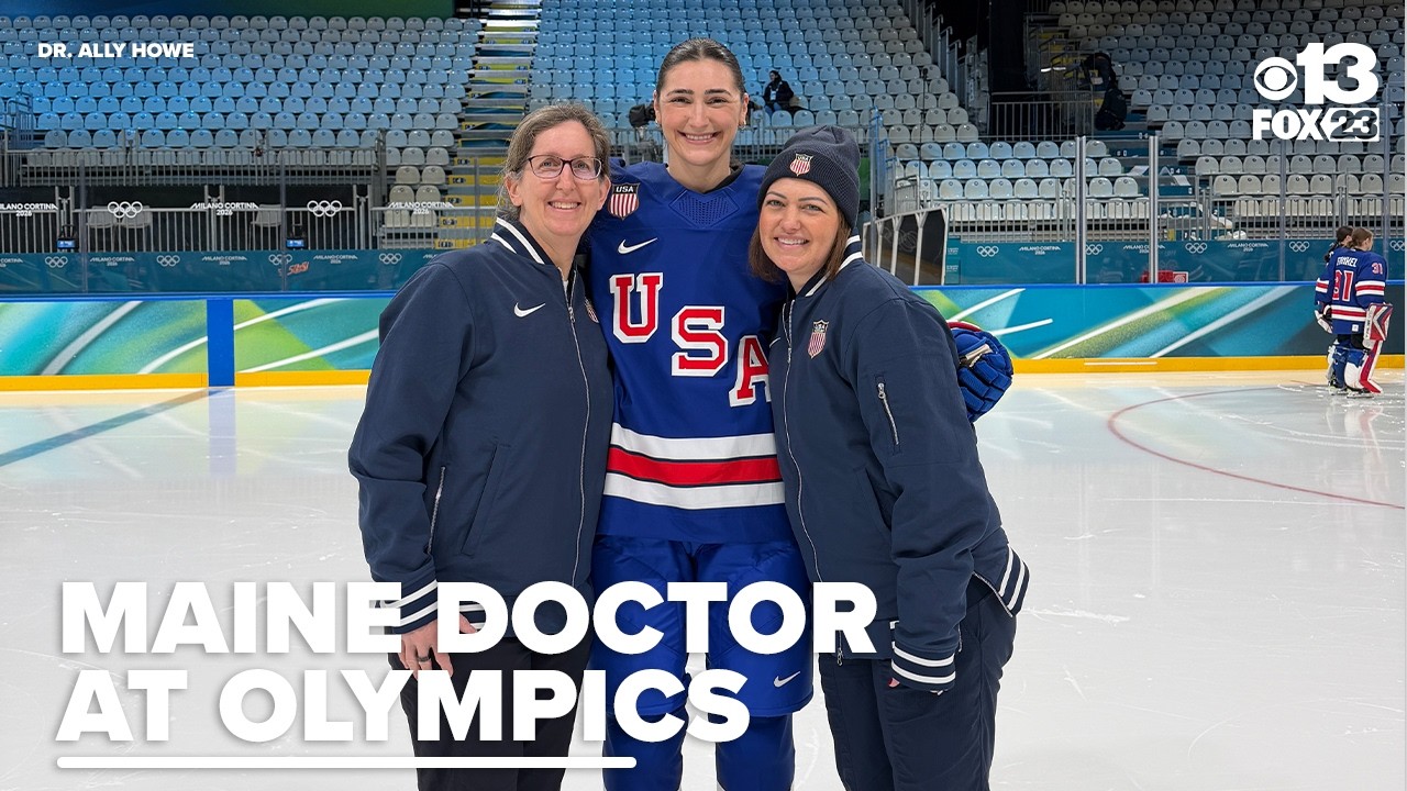 Maine doctor with USA's women's ice hockey team at Olympics