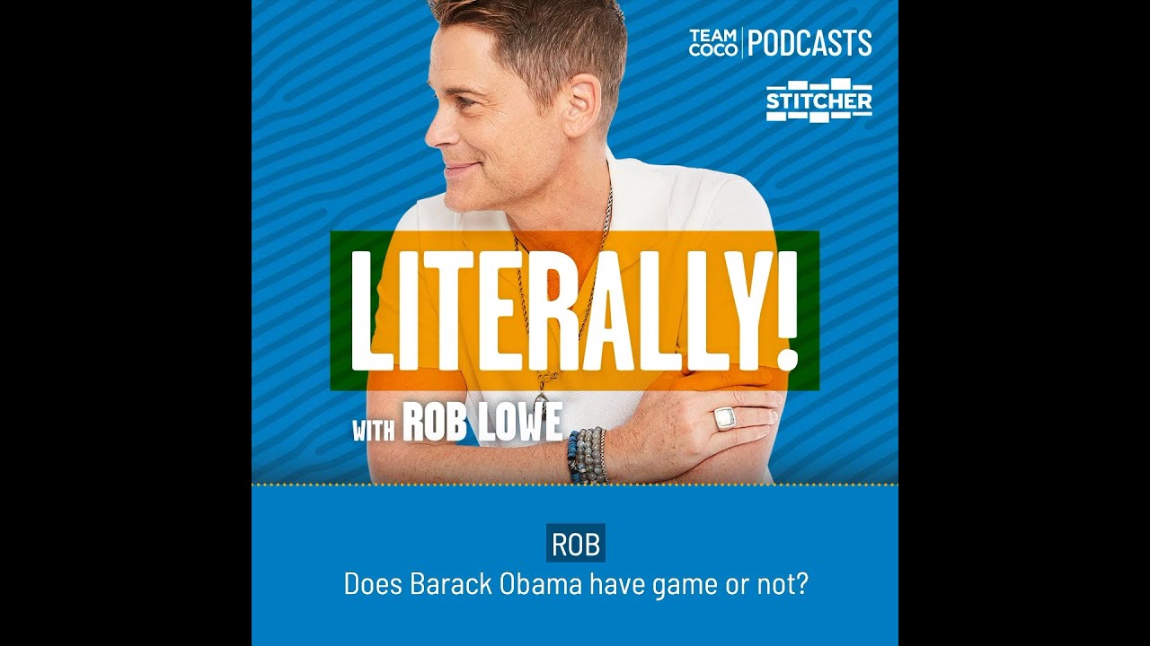 Magic Johnson On Barack Obama's Basketball Skills | Literally! with Rob Lowe