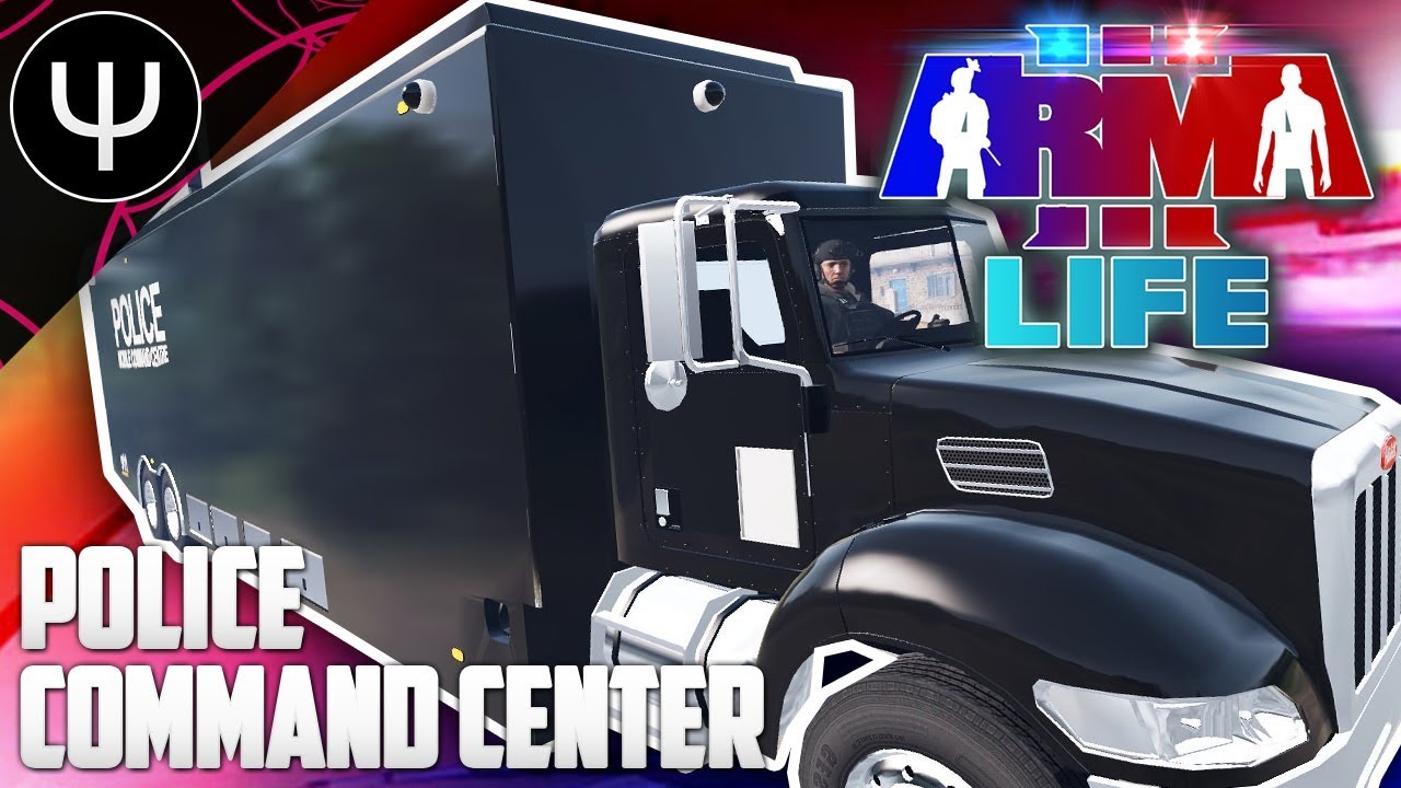 ARMA 3: PsiSyn Life — Police COMMAND Center!