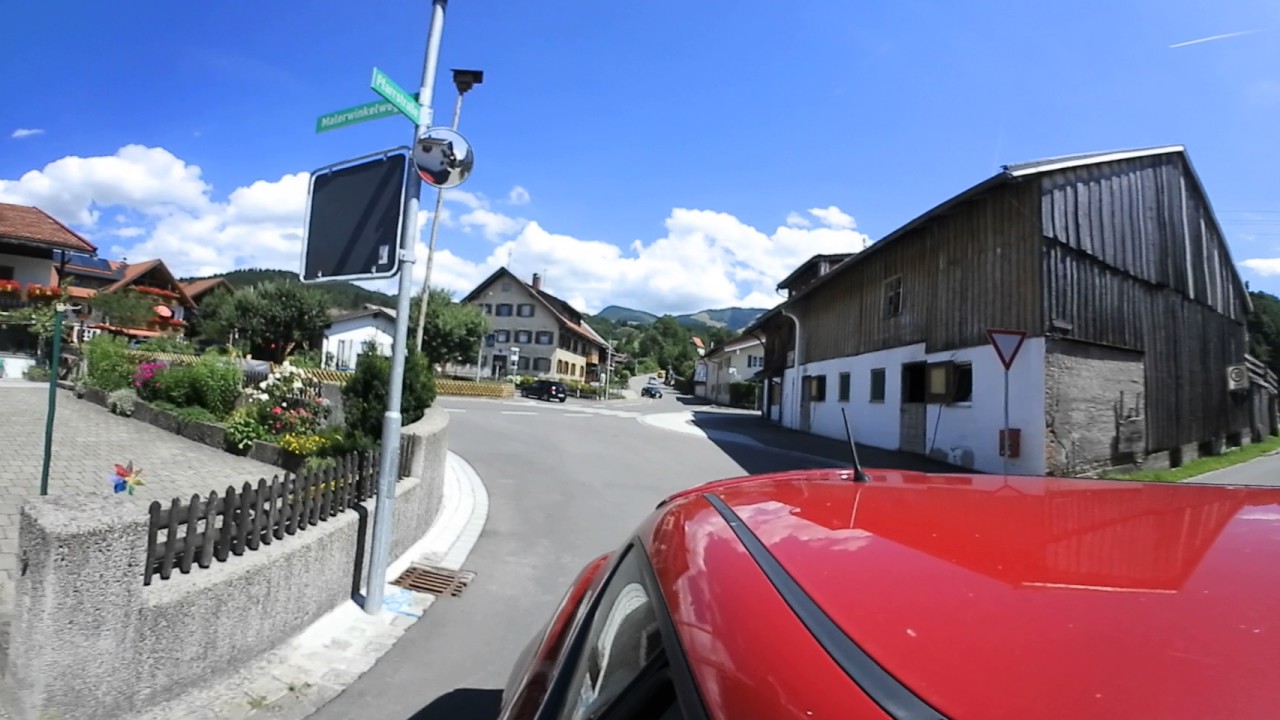 Rundfahrt durch Altstädten im Allgäu Teil 1