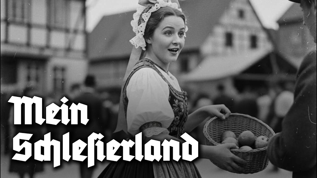Mein Schlesierland - Гимн Силезии [Старые кинофрагменты + Субтитры]