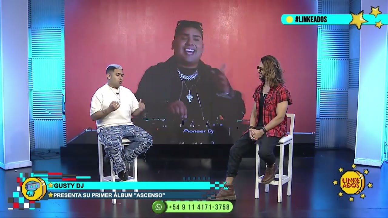 Gusty DJ presentó su nuevo disco en CM Linkeados