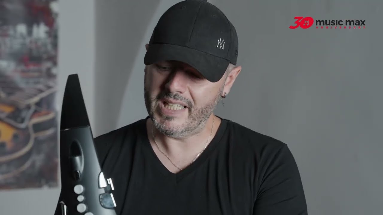 NUX NES-1 Digital Wind Instrument alt saksofon (Intervju Goran Bojčevski)