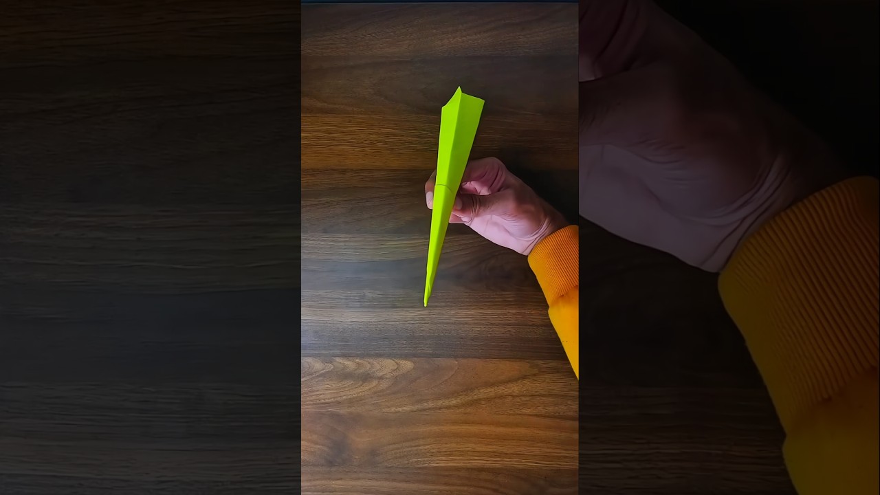 Amazing Dart Paper Plane (TUTORIAL)