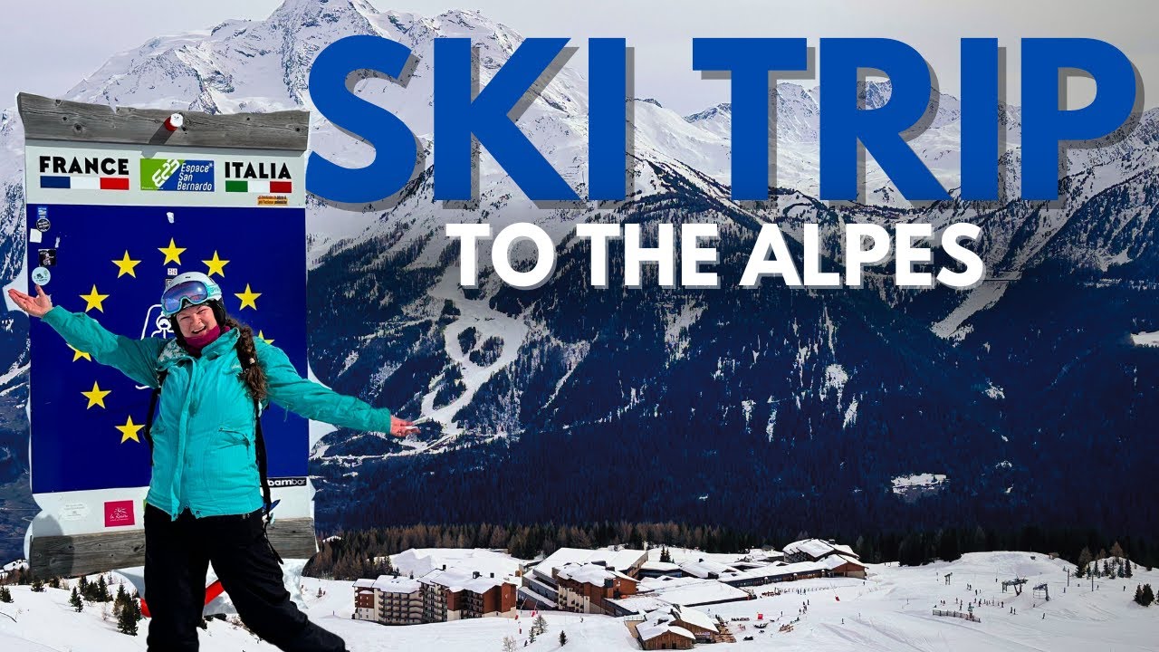 SKIING FROM FRANCE TO ITALY - Club Med La Rosiere | Ski Trip to the Alpes | Alps Ski Trip