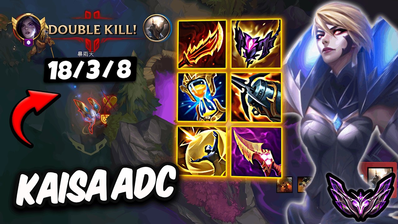 Kaisa vs Draven ADC ( 18/3/8 ) Korea Master | Patch 26.5