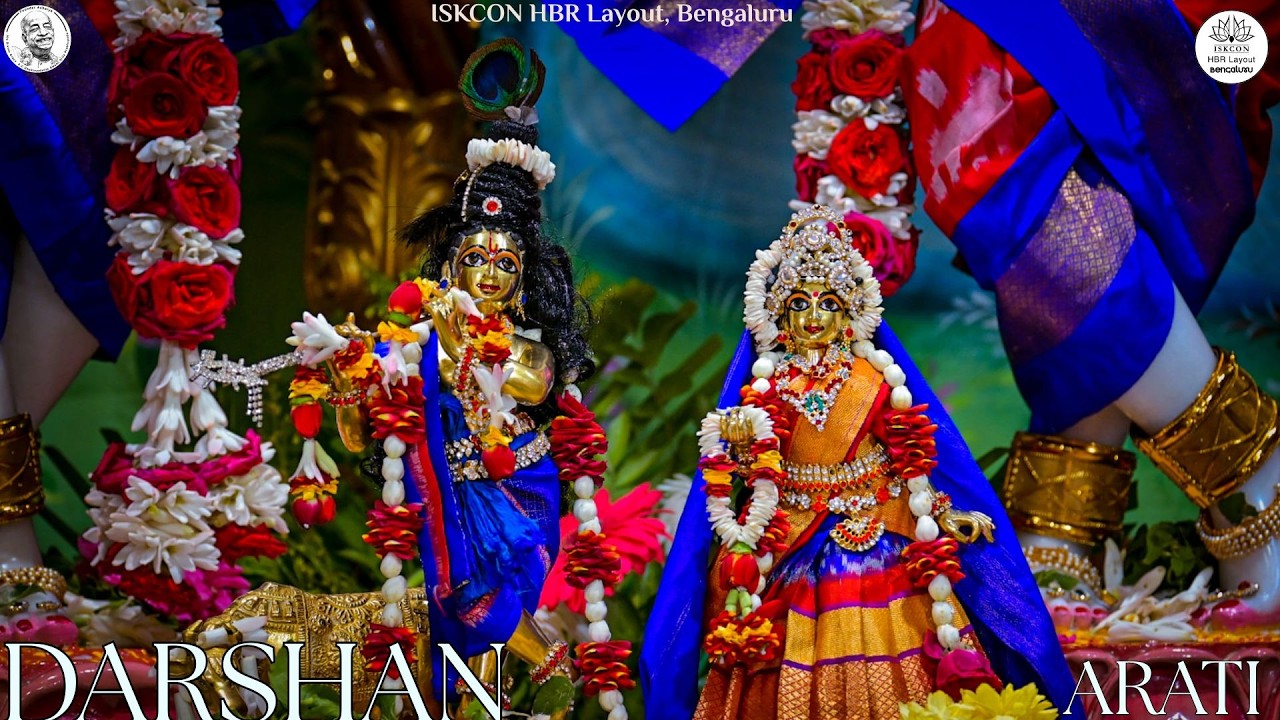 Darshan Arati || ISKCON HBR Layout Bengaluru || 09/03/2026 ||