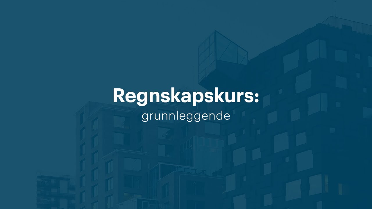 Regnskapskurs for nybegynnere | Utdannet.no