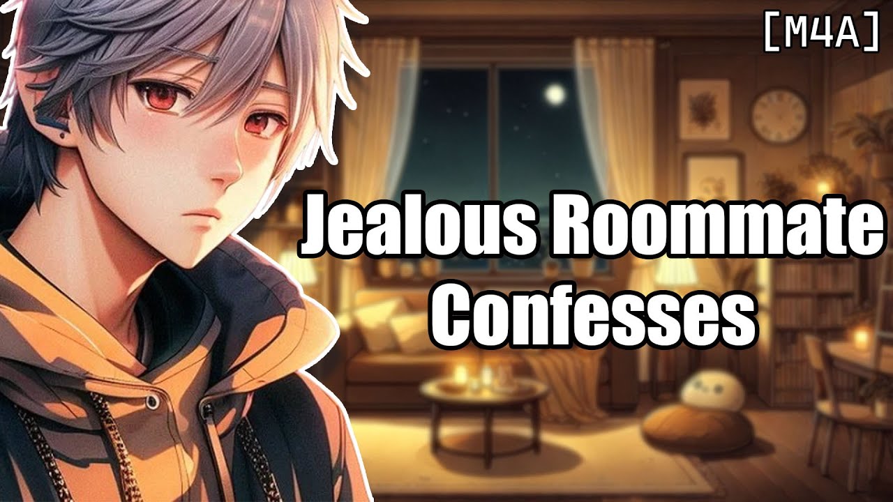 [ASMR] Your Roommate Gets Jealous and Confesses to You [m4a][lots of kisses][Tsundere speaker]
