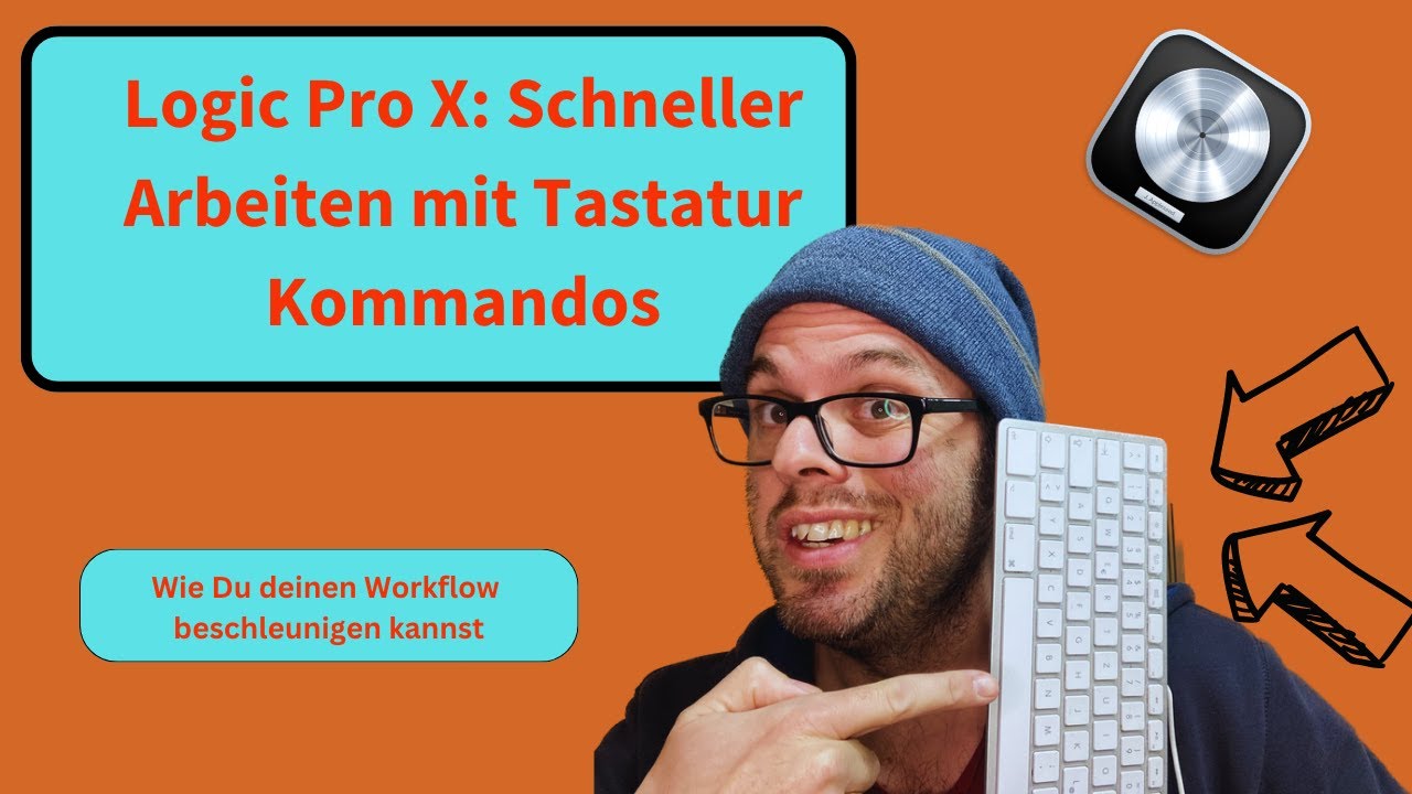 Schneller und effizienter arbeiten in Logic Pro X mit Tastatur-Kommandos