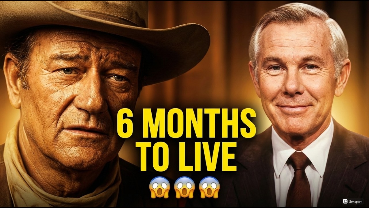 John Wayne Had 6 MONTHS TO LIVE When He Surprise Visited Johnny Carson &mdash; The Audience Was in Tears