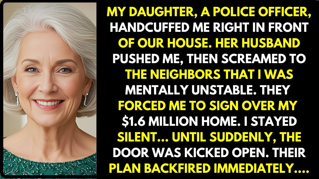 My Daughter Made Me Sign Over My $1.6M Home—Then the Door Was Kicked Open. Their Plan Backfired Fast