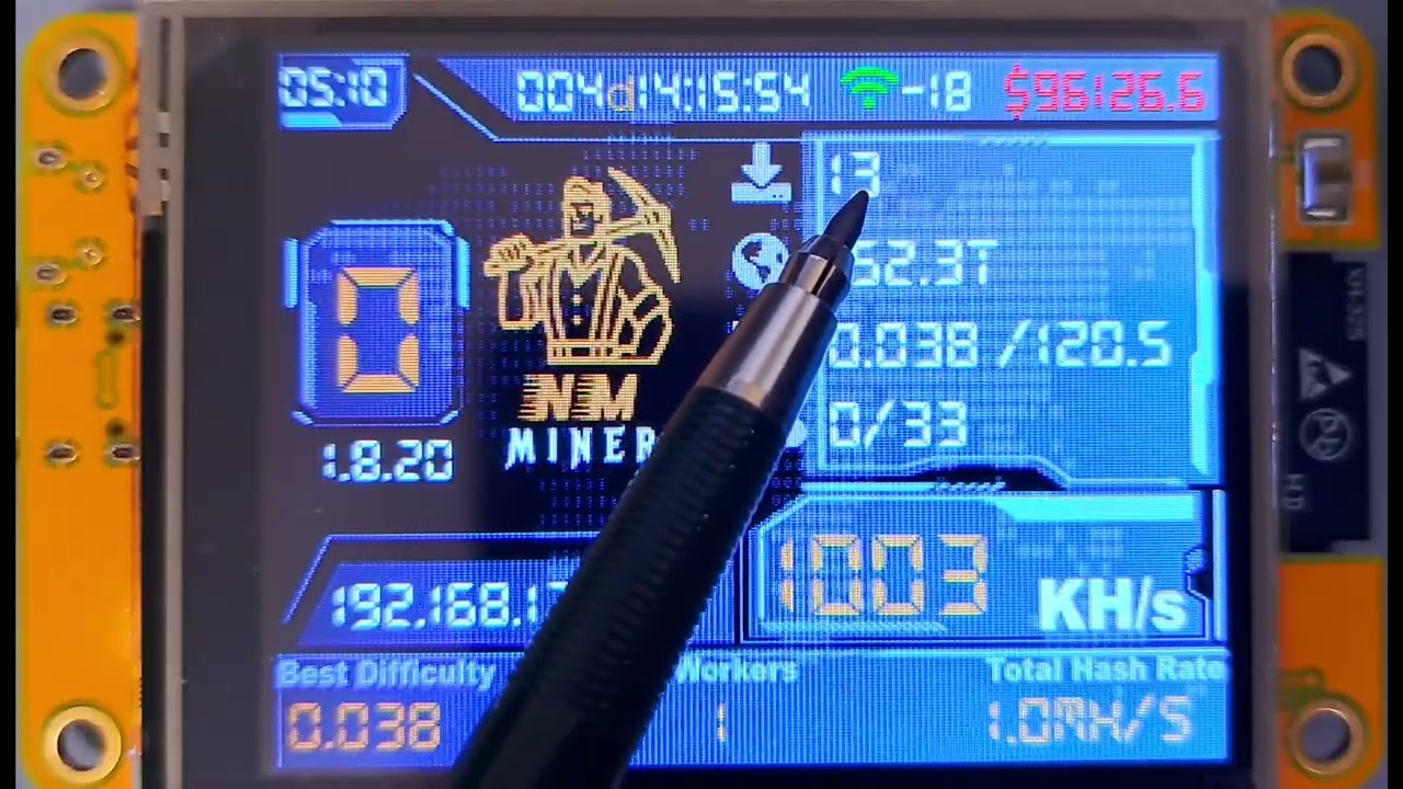 Bitcoin Nerd Miner info explained