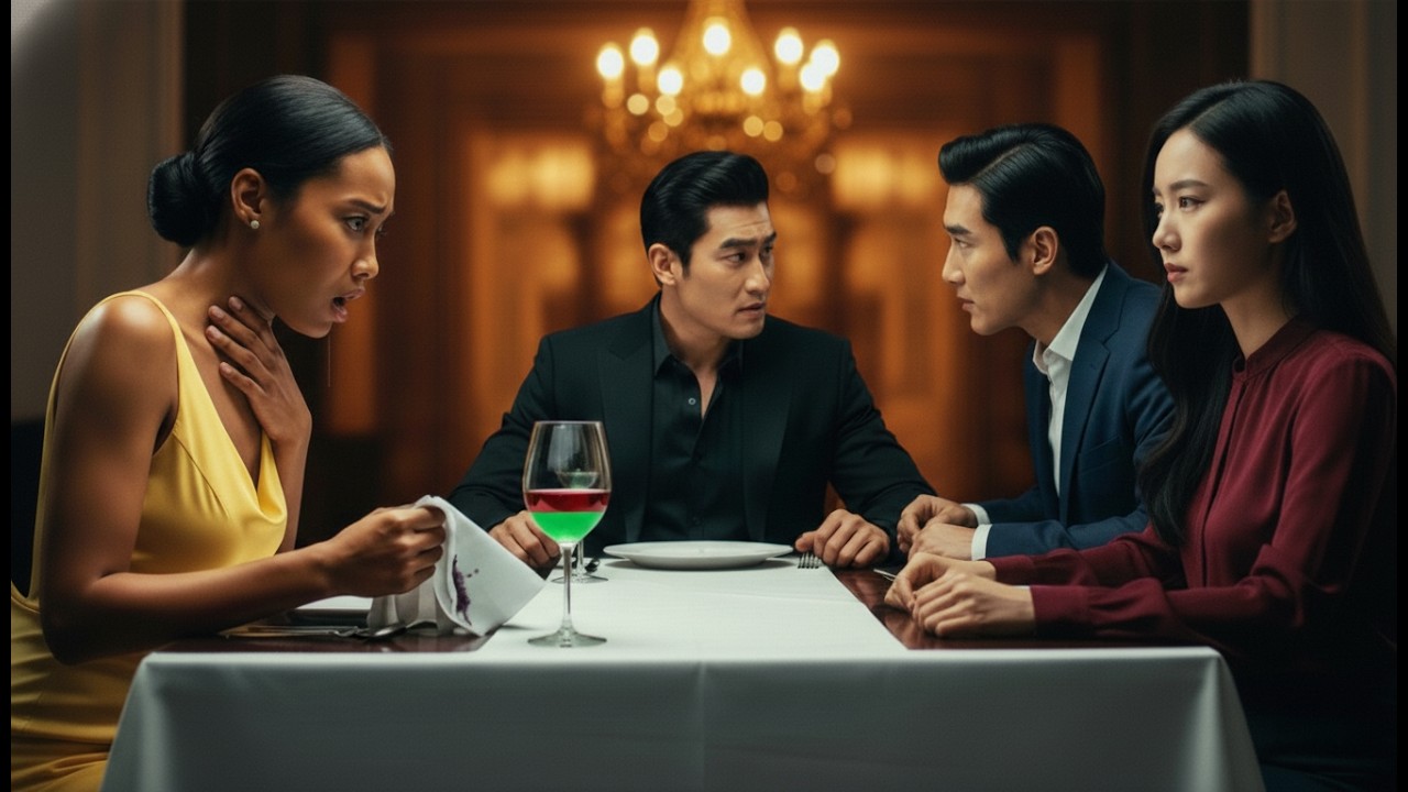 Korean Mafia Boss Ignored His Wife at Family Dinner — Until She Took The Poison Meant For Him