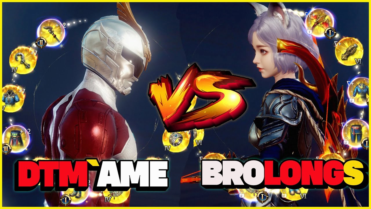 DTM`AME(470K+ PS)  VS BROLONGS (480K+ PS) LANCER VS ARBALIST | MIR4