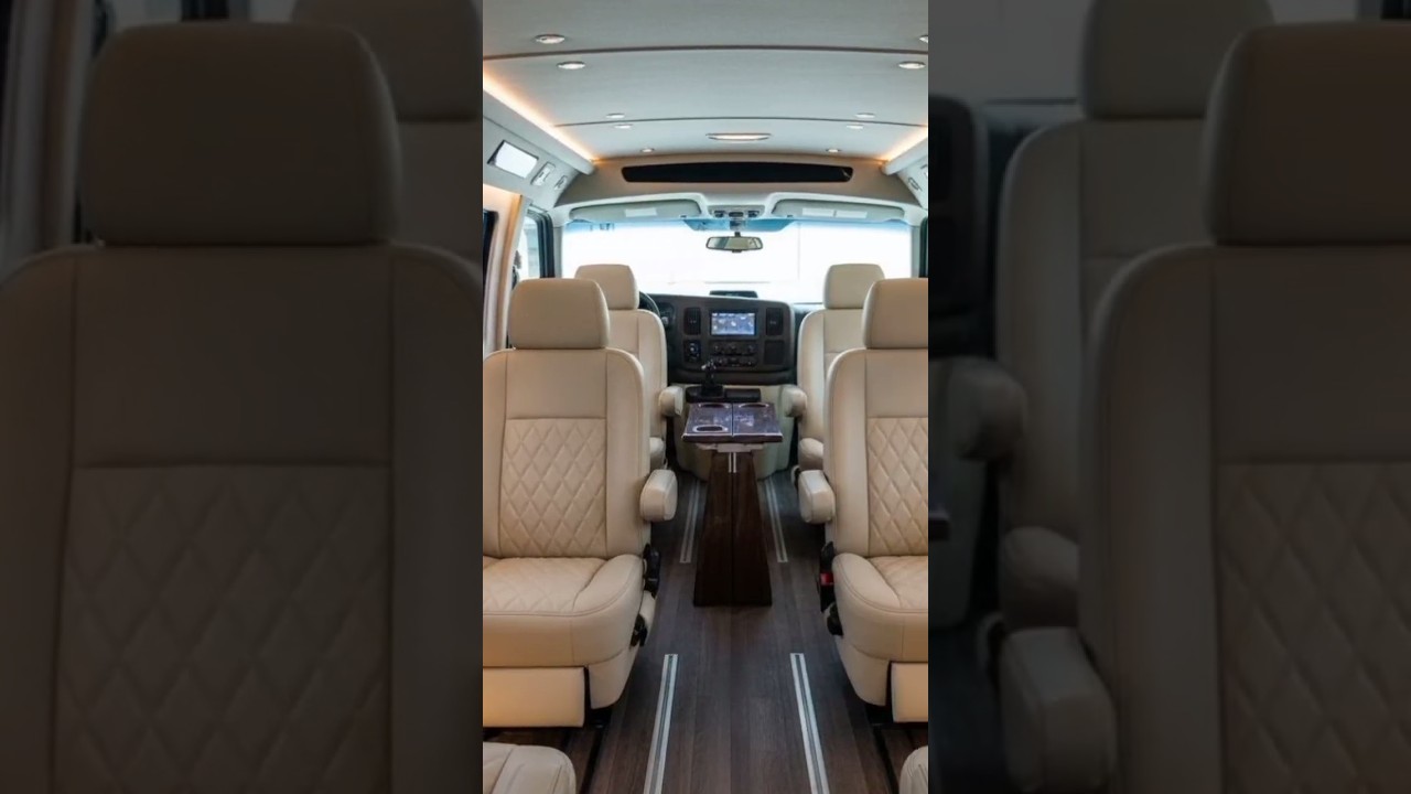 Adventure Awaits|2026 GMC Savana Camper Van Tour| #shorts #youtubeshorts #trending #viral #luxury
