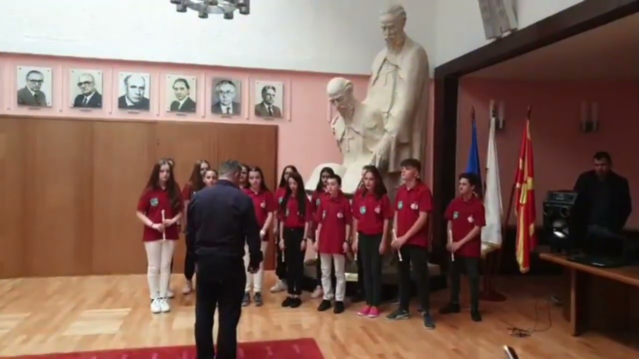 O sole mio   Flauta dolce OOU Blaze Koneski   Skudrinje